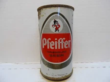 PFEIFFER PREMIUM FLAT TOP BEER CAN~PFEIFFER BRG, DETORIT, MI