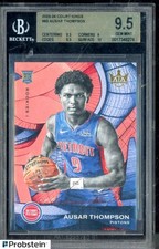2023-24 Court Kings #83 Ausar Thompson Pistons RC Rookie BGS 9.5 GEM MINT