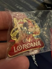 Disney Pin Lorcana Mickey Mouse Brave Little Tailor Pin Promo Exclusive Pin
