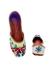 Women ethnic Bellies Punjabi Wedding Jutti mojari US size 5-10 fashion mate flat
