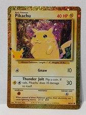 Pikachu 58/102 30th Celebration Classic Collection Holo NM+ Pack Fresh Nice on eBay