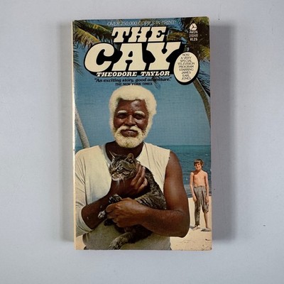 The Cay Theodore Taylor 1970 Tenth Printing Adventure Avon Paperback