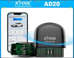 Avancé AD20 Bluetooth 5.0 Intelligent OBD2 Scanner: Mises à jour gratuites