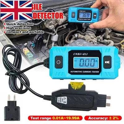 Portable Automotive Circuit Fault Probe Tester,High-Precision Current Tester 20A