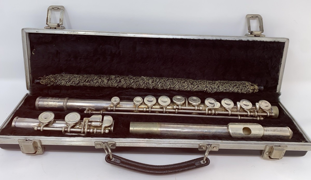Selmer BUNDY II Silver FLUTE w/case | eBay