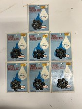 Assorted Black Beveled Faucet Washers with Screws 42 CT