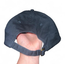 Black Adjustable Strapback Baseball Cap Hat M...
