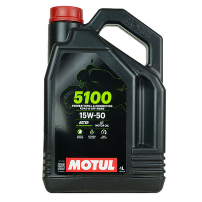 4L MOTUL 5100 4T 15W-50 MOTORRADÖL 15W50 MOTORÖL zB passend für KTM BMW DUCATI