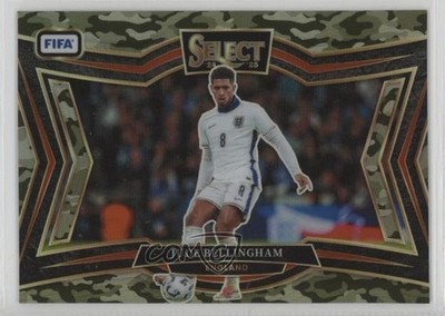 2024 Panini Select FIFA Field Level Camo Prizm 47/135 Jude Bellingham #211 1e41