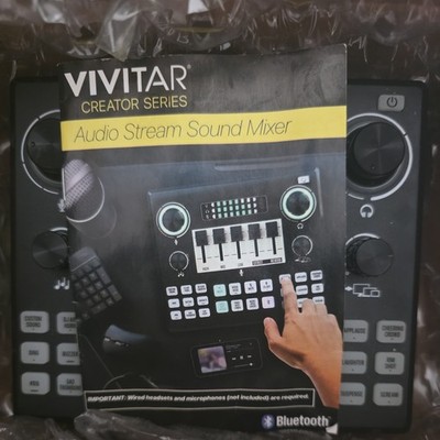 Vivitar Creator Series Audio Stream Sound Mixer    Bluetooth   Used