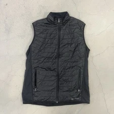 Marmot Variant Fleece Full Zip Vest Black Mens Preppy Size X-Large