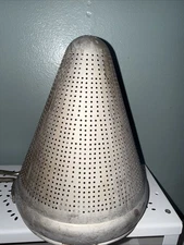 Aluminum Cone Sieve Or Strainer With Metal Handle