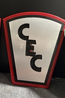 Chuck E. Cheese Studio C Cappa  CEC  Plaque Stage Prop