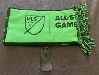 MLS All-Star Game Austin 2025 Green/Black Soccer Scarf - Major League Soccer