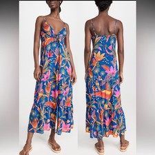 NEW FARM RIO Macaw Party Cover Up Maxi Dress sz M
