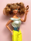 🤍 Barbie 🤍 1987 Vintage Barbie Sensations Bobsy Doll #4967