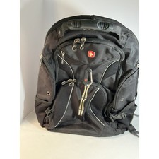 SwissGear ScanSmart Laptop Backpack Black TSA...