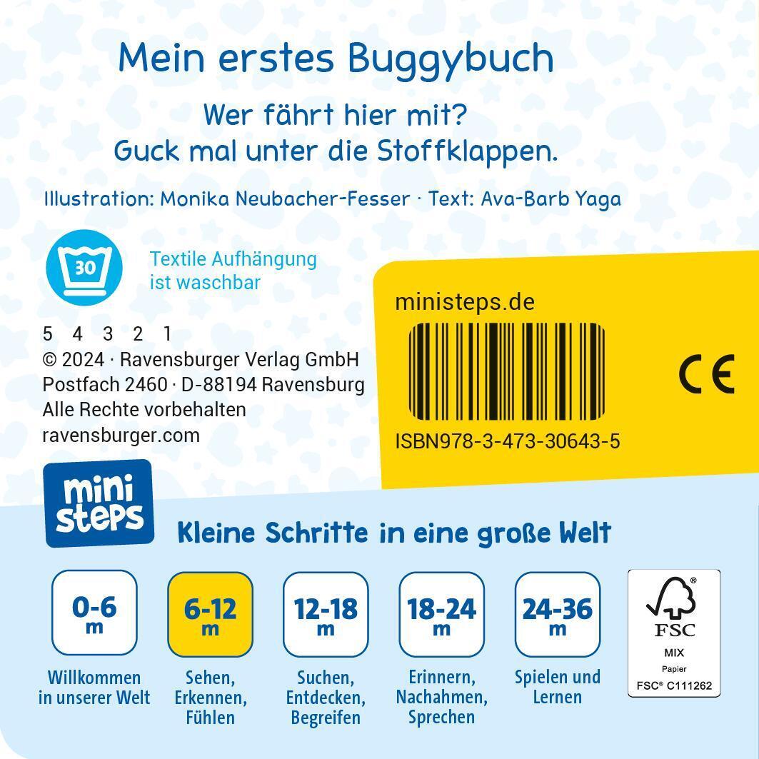 Thumbnail - Ava-barb Yaga | Mein Erstes Buggybuch: Guck Mal Erste Fahrzeuge | Buch