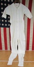 Vintage 1940s Healthknit Cotton/Wool Union Suit 3 Seasons NOS Long Underwear 38