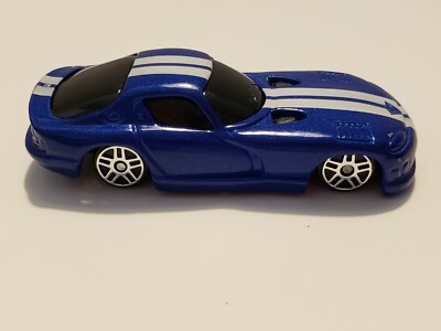 Maisto 1996 DODGE VIPER GTS BLUE WHITE STRIPES 1:64 DIECAST | eBay