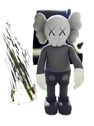 その他 kaws Vinyl Figure KAWS Passing Through Open Edition Vinyl Figure Grey (Open