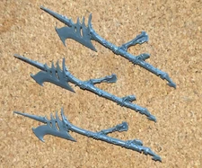 Warhammer Fantasy (AoS): Ossiarch Bonereapers bits: Immortis Guard Halberds