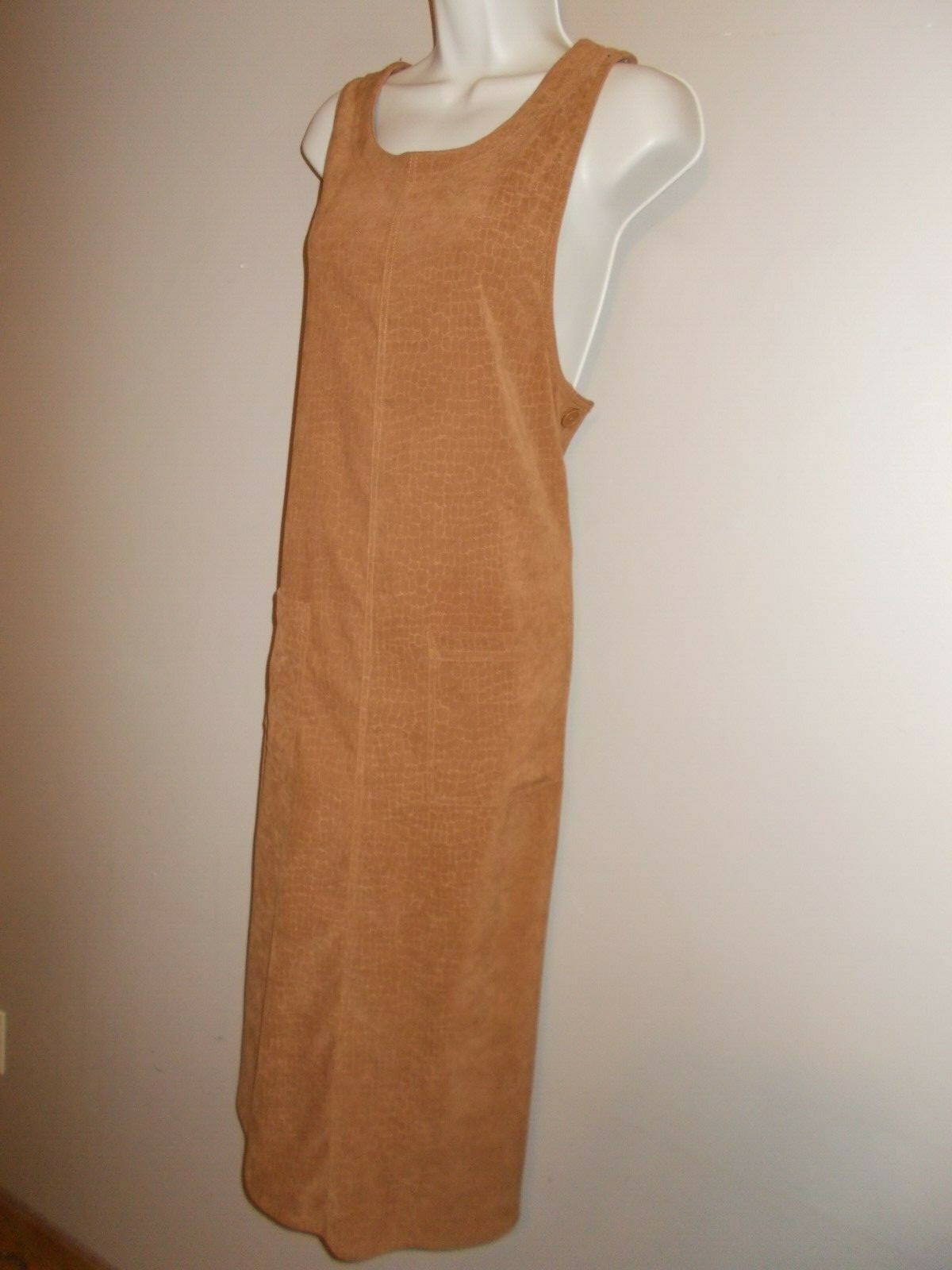 Amanda Smith Petites Size PM Python Gold Shift Dr… - image 2