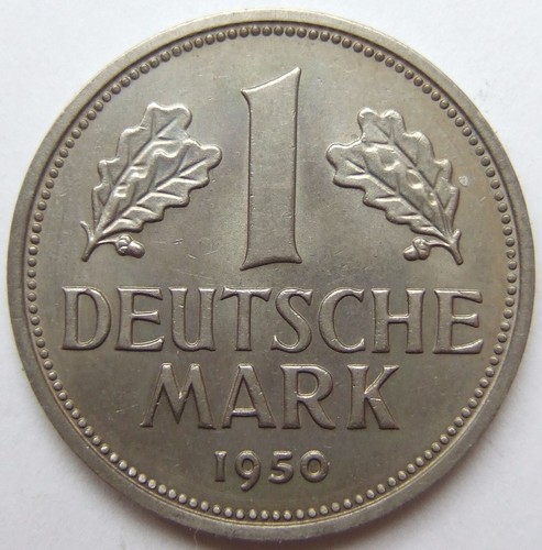1 Deutsche Mark 1950 F