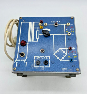#SE2991# Phywe 7466 220V Lehrmittel Experiment Physik Instrumente *Vintage* 80s