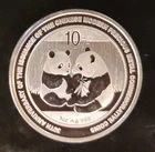2009 Chinese Panda Mint 30th Anniv Rare Bullion-999 Silver 1 Oz Ounce Round Coin