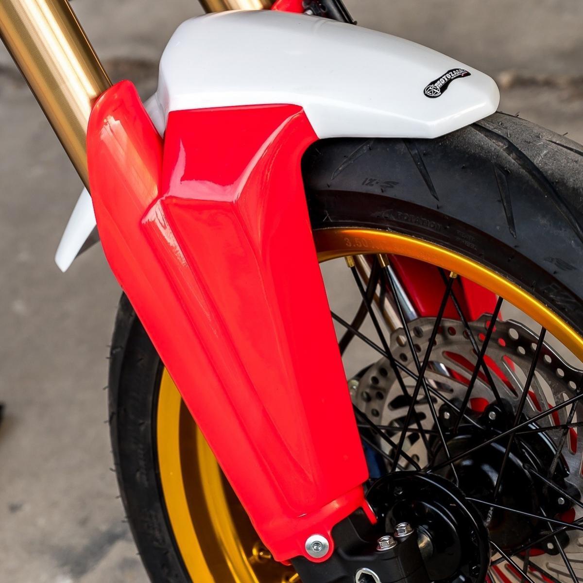 For Honda CRF300 L Enduro Custom Motozaaa Front Fender Cover Red