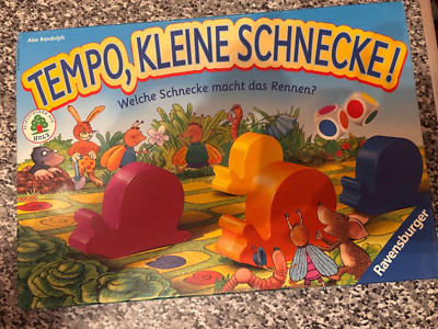 TEMPO KLEINE SCHNECKE von RAVENSBURGER SEHR GUT KOMPLETT SIEHE BILD TOPZUSTAND