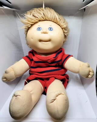 CABBAGE PATCH KID First Edition 1990 Hashboro Signed Boy Doll