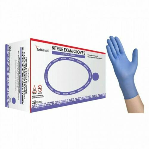 1000 Count Cardinal Health Nitrile Exam Gloves Medical Chemotherapy
