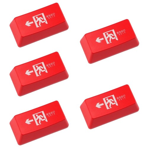 5 Pack Backpace KeyCap Mechanische Tastaturschlüsselkaps Tastenkappen Für Die - Bild 5 von 12