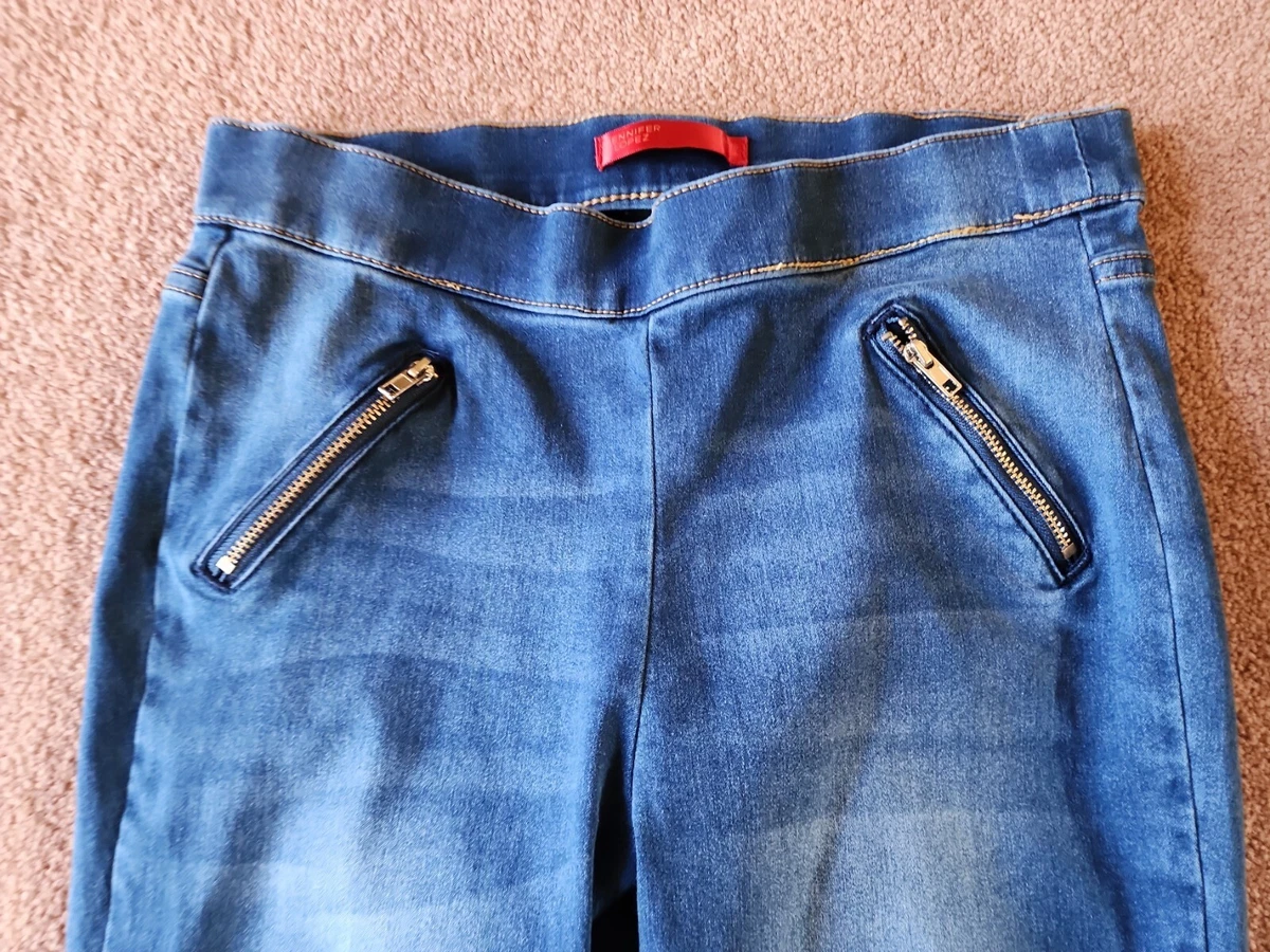 Jennifer Lopez JLO Womens Juniors Size 6 Jegging Blue Jeans Pull