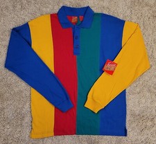 NWT Tomorrow's Generation Vintage 90s Boys Shirt L 16-18 Colorblocked