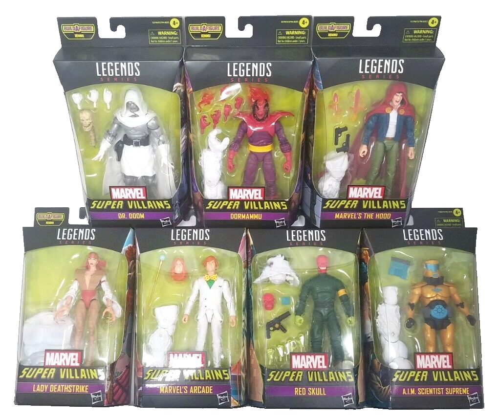Marvel Legends フィギュアセット Amazon.com: Marvel Hasbro Legends Series: X-Men Villains, 60th