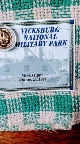 LOT OF # 2 GOLD PLATED STATE QUARTERS OKLAHOMA / MISSISSIPPI. /DANBERRY MINT. - Picture 14 of 24