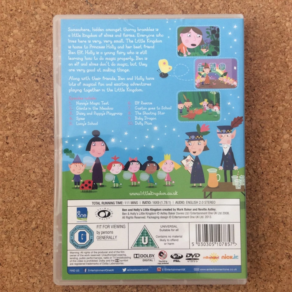Ben and Holly's Little Kingdom: Magic Test DVD (2013) Preston Nyman Sian Taylor - Image 2 of 4