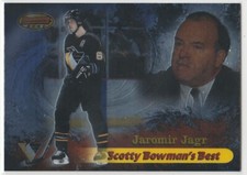 1998-99 Topps Bowman's Best Scotty Bowman's JAROMIR JAGR SB6 Pittsburgh Penguins