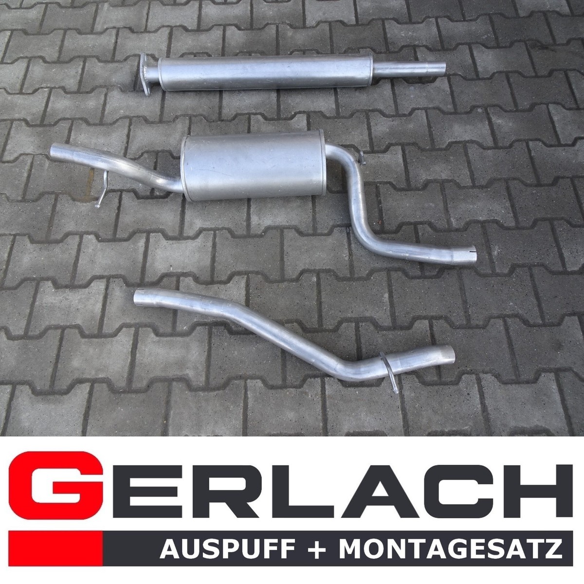 Kompletter Auspuff Mit Montagesatz Für Ford Focus MKII & C-Max (1.6, 1.8, 2.0)