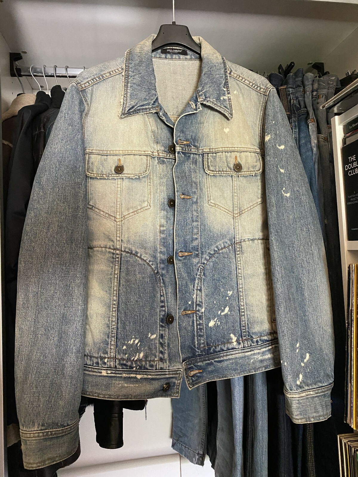 RARE VINTAGE ARCHIVE DOLCE GABBANA JACKET JEANS MOUSE… - Gem