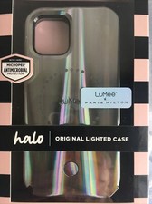 ⚡️LuMee Halo Apple iPhone 12/12 Pro Light Up Selfie Case - Holographic