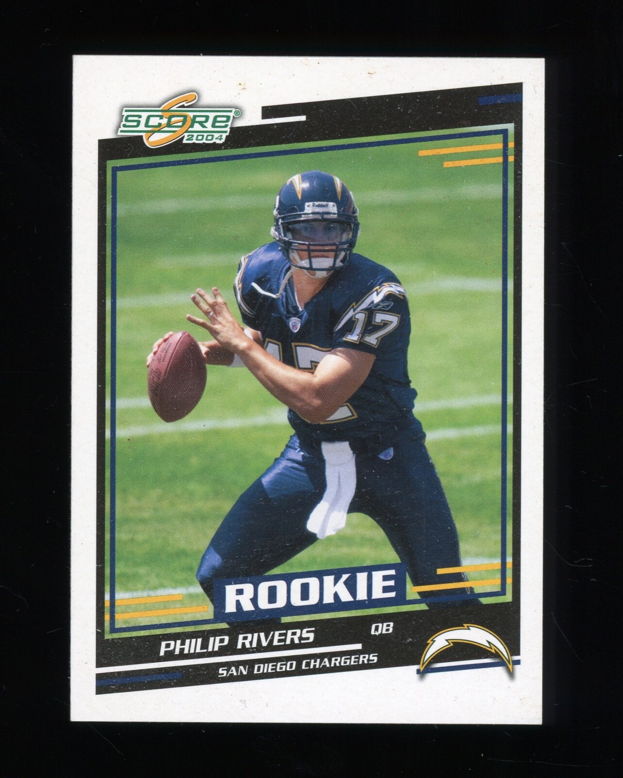 2004 Score Philip Rivers Rookie San Diego Chargers #374