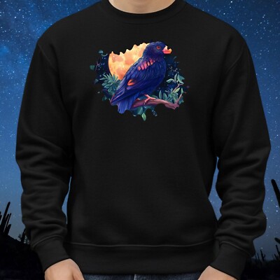 Takahe Vogel VollmondSweatshirt Kuschelig und Perfekt für jeden Anlass S bis 4XL