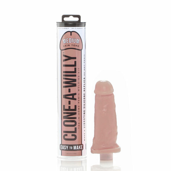 Kit Clone-A-Willy - Tono Medio En Oferta Kit Clone-A-Willy Medium Skin Tone Impresión Del Pene Jga Artículo De Broma Regalo