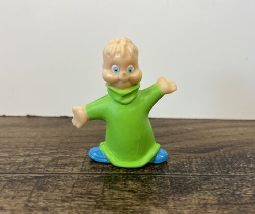 Alvin & the Chipmunks Theodore Mini 1.75" PVC Action Figure Green Chipmunk