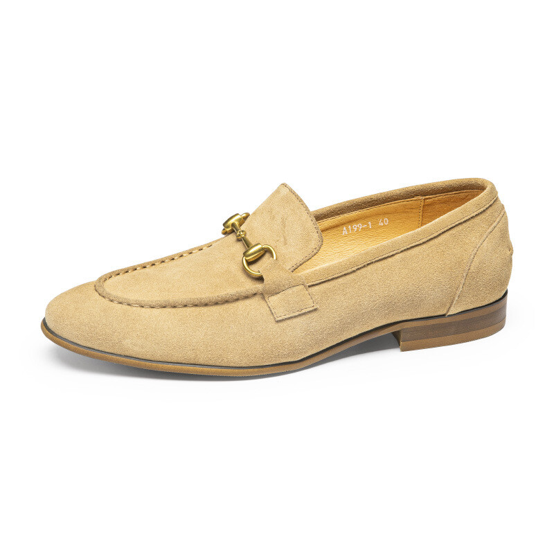 SAOLA Mocassini uomo scarpe slip on casual business guida moda scarpe pelle scamosciata