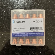 Kemao PT31 Plasma Cutting Tips Electrodes Nozzles Box Of 20